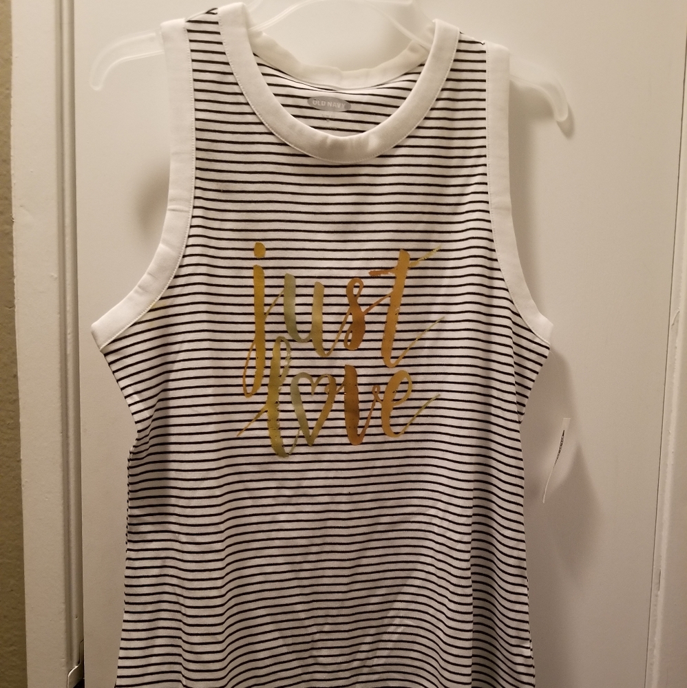Striped tank top